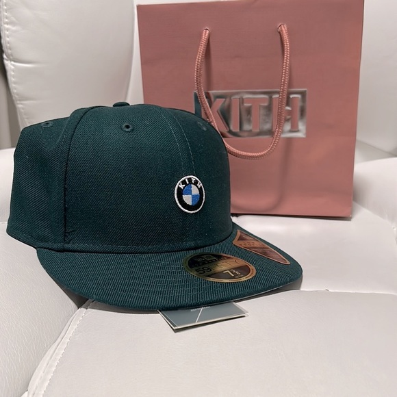 Kith Other - Kith & new era for BMW roundel fitted wool cap NWT green size 7 3/8